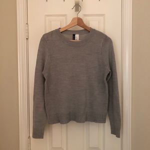 Gray sweater